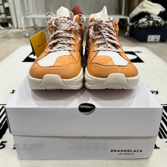 Brandblack Los Angeles Saga Natural Color Vibram Sole Sneakers - Picture 3 of 6